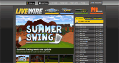 Desktop Screenshot of livewire.itsgames.com