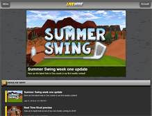 Tablet Screenshot of livewire.itsgames.com
